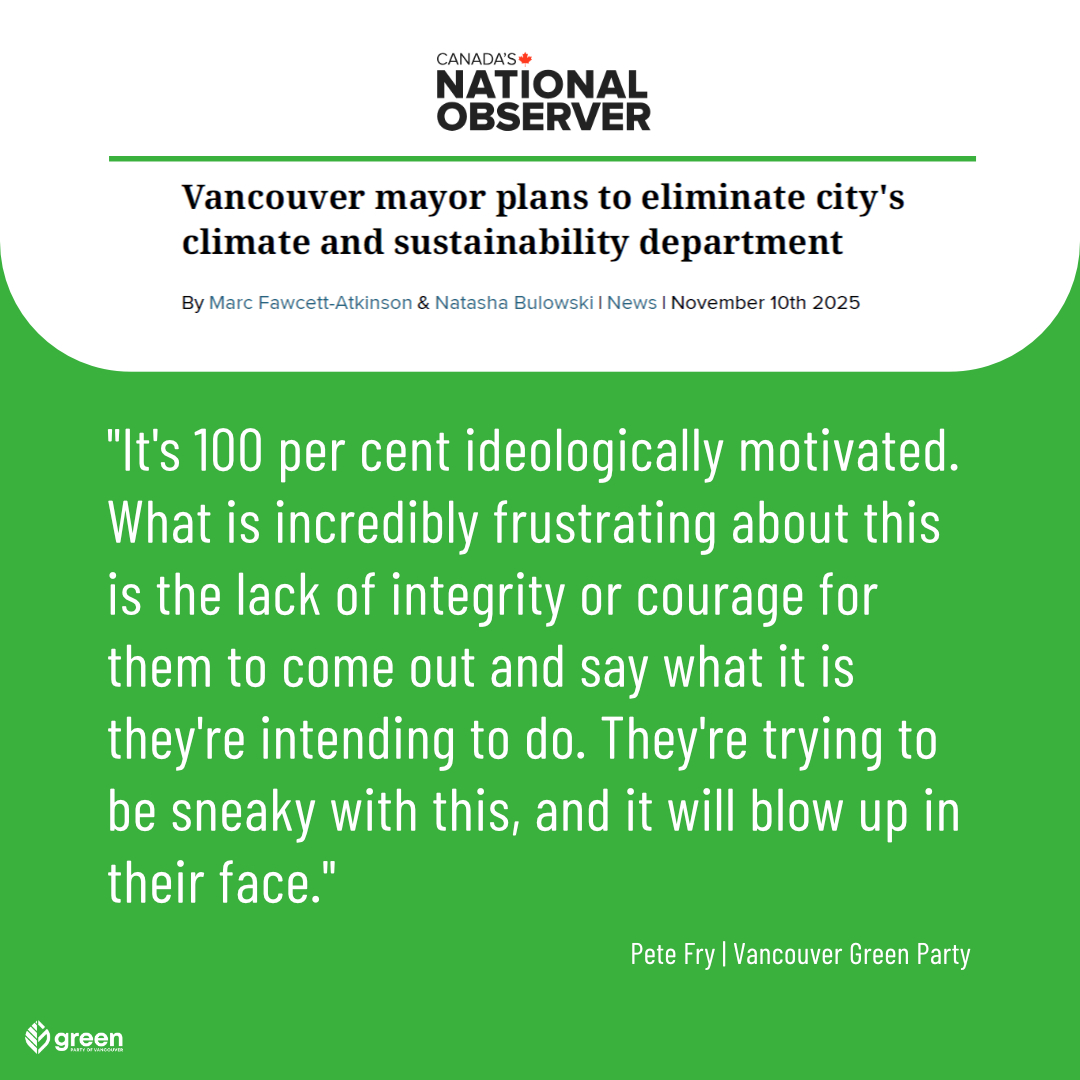 Green Party of Vancouver tweet media