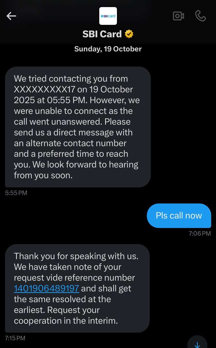 malavspeaks's tweet photo. @SBICard_Connect @SBICard_Connect It has been almost 2 months since I raised the concern with you. My CIBIL was checked, tentative approval was granted and field visit was done by your team for verification; still no factual update from your end. @ccgeek0703 https://t.co/erek33AMNh