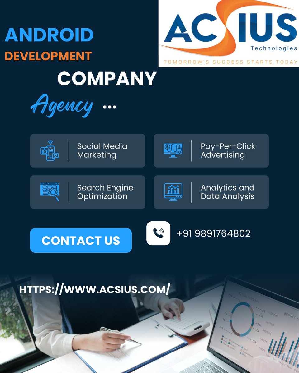 Looking for Android App Developer Near Me? Build powerful apps with ACSIUS! 📱✨

info@acsius.com
+91 9891764802
New Delhi-110092, India
Visit Now:- tinyurl.com/yxkc29r6

#ACSIUS #FestiveOffer #AndroidAppDeveloperNearMe #AndroidAppDevelopment #DigitalSolutions #TechInnovation