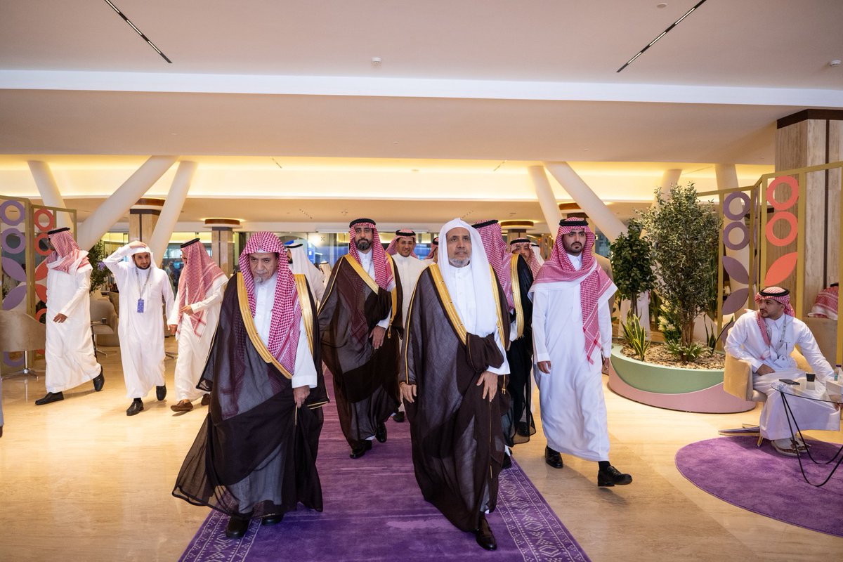 MWLOrg_en's tweet image. Scenes from the visit of H.E. Sheikh Dr. #MohammedAlissa @MhmdAlissa, Secretary-General of the Muslim World League (MWL), Chairman of the Organization of Muslim Scholars, and member of the Supreme Supervisory Committee for the Hajj and Two Holy Mosques History Project, to the…