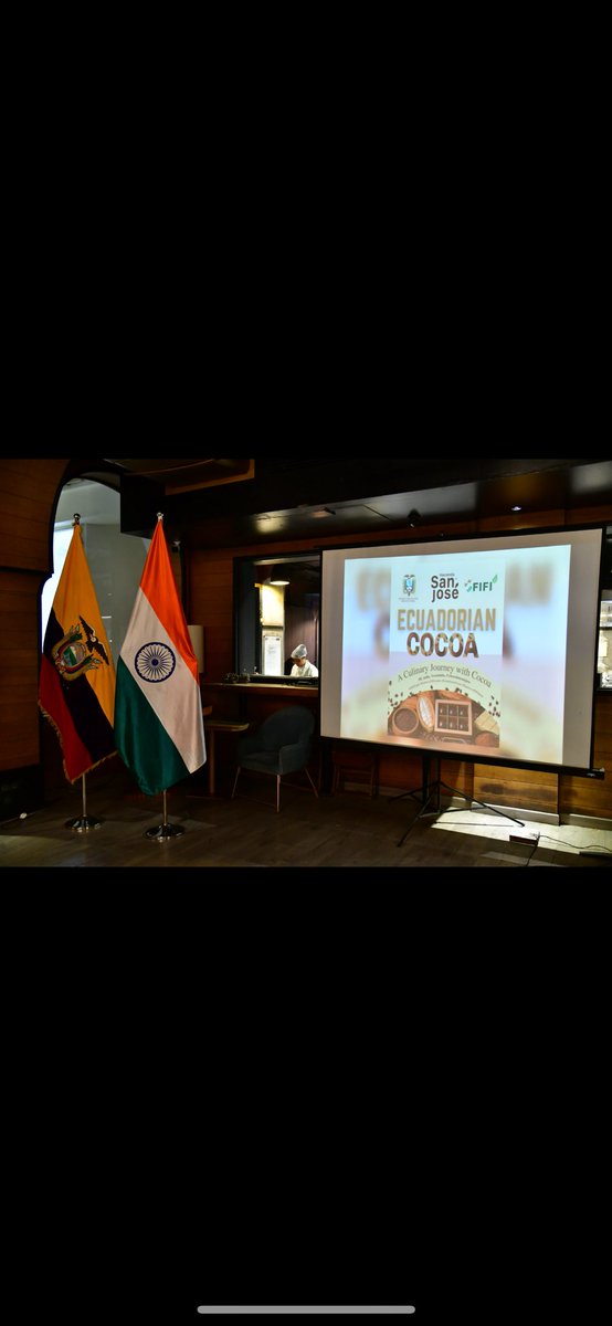 Embajada Ecuador India tweet media