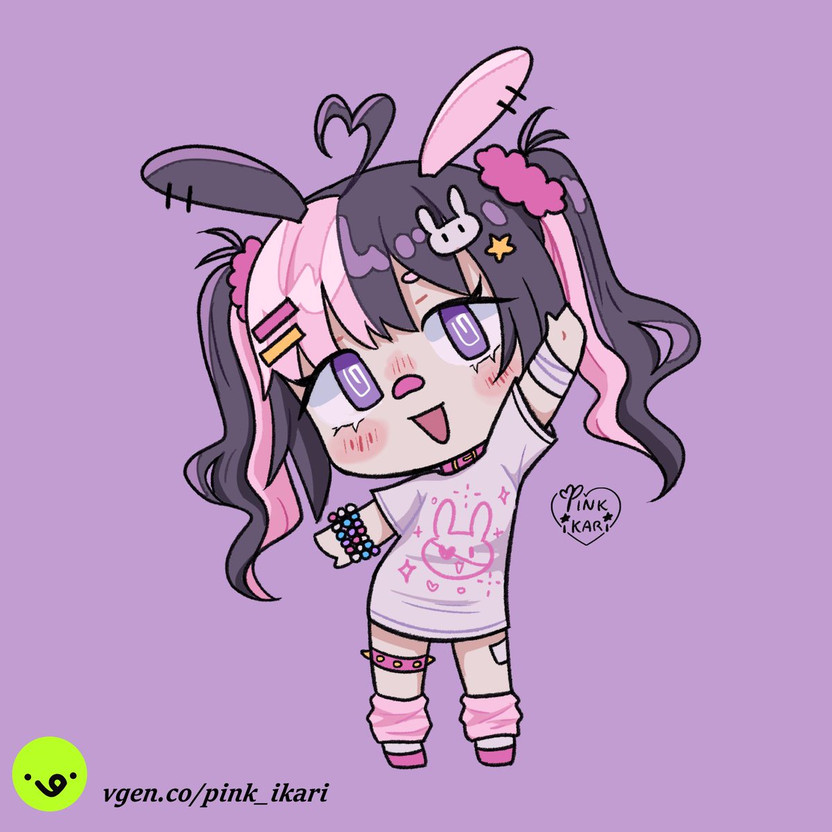 OFERTA DE CHIBIS EXPRESS!
Tengo 10 slots para chibis como estos! 
Por solo 7 dolares! (130 MXN)  
vgen.co/pink_ikari/ser…
Orden inmediata y entrega de 1 a 7 dias! 
#Vtuber #vtuberart #ComisionesAbiertas