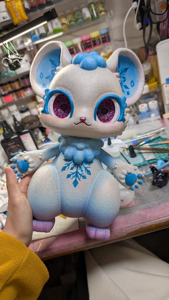 11/15 DF62 西ホール 
N-269 
宇宙クマネズミ-XXXXL冰雪 one off 
🌌🐻🐭🩵❄️