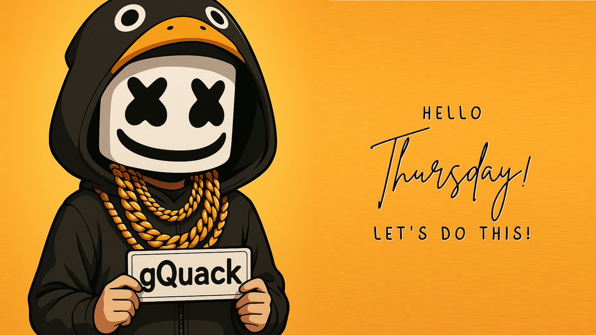 felikscukerman's tweet image. Can i get a Gm?  

Are you a @wallchain quacker?  
Today’s a big day!

Lets connect, Quackers 🦆
#Web3 #AttentionFi #Web3Creators
