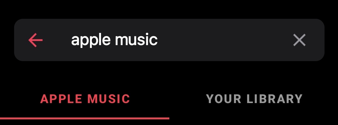 _clairs_'s tweet photo. Dumbass searching apple music in apple music https://t.co/LSJcPhqJjL