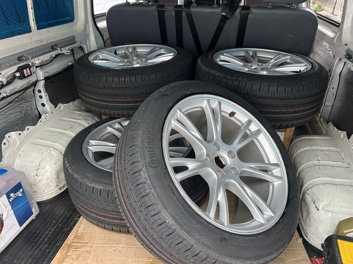 Time to get a new set of tyres for my spare set of Model Y wheels. This time it’s the <a href="/Continental/">Continental</a> eContact 255/45/R19. I liked them on my Model S and they should do great on the Model Y.