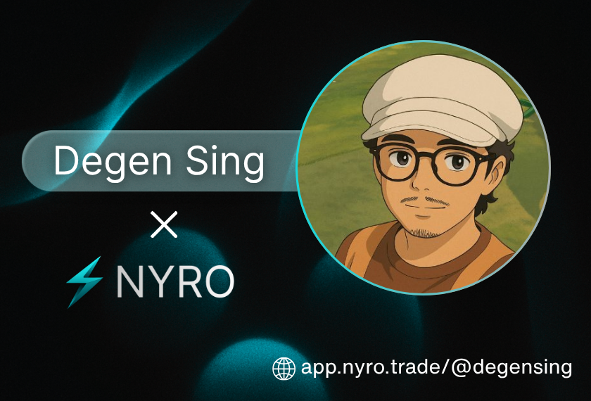 BIG NEWS FAM - I just partnered with @nyrotrade to take Social Market Intelligence to the next level. 🚀

NYRO is built for traders who want an edge:
✅ Analyzing thousands of Wallets
✅ Providing the best Trading Signals
✅ Insane fast Trading &amp; Copy Trading

If you want to
