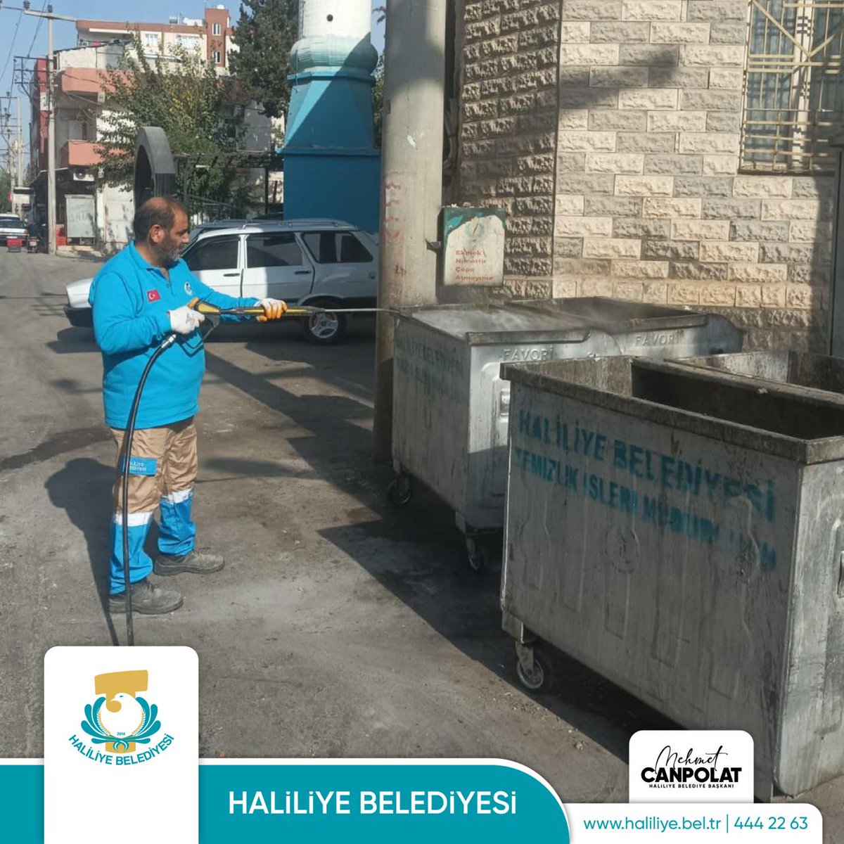 Daha temiz, daha ferah bir Haliliye için durmadan çalışıyoruz. 💪🧼

🔸 Temizlik neferlerimizle her adımda hijyen, her köşede titizlik var. 💦
🔹 Cadde, sokak ve kaldırımlarda köpüklü yıkama çalışmaları aralıksız sürüyor.
