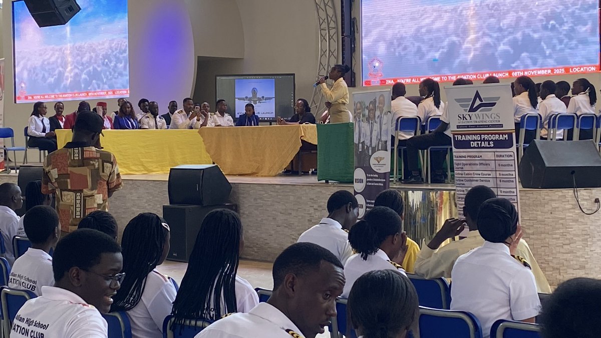 aerospaceuganda's tweet photo. At Aerospace Uganda, our mission remains clear — to bring aviation closer to communities and empower the next generation through hands-on exposure, mentorship, and education.

Through our youth programs, we continue to nurture dreams, build capacity, and inspire excellence. https://t.co/e7soRwBlyE