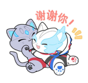 tendo215839257's tweet photo. I adore how the Mao Mao makes Blazar and Arc a bonded pair of cats https://t.co/cSVfSHZggo