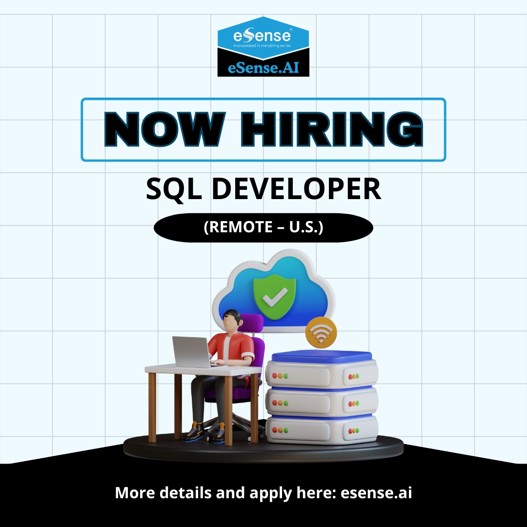 eSenseAI's tweet image. 💻 We’re Hiring: SQL Developer (Remote – U.S.)

Passionate about data and backend systems? Join eSense and help build powerful, data-driven solutions that make an impact across industries.

👉 Apply now: linkedin.com/feed/update/ur…

#eSense #NowHiring #SQLDeveloper #RemoteWork