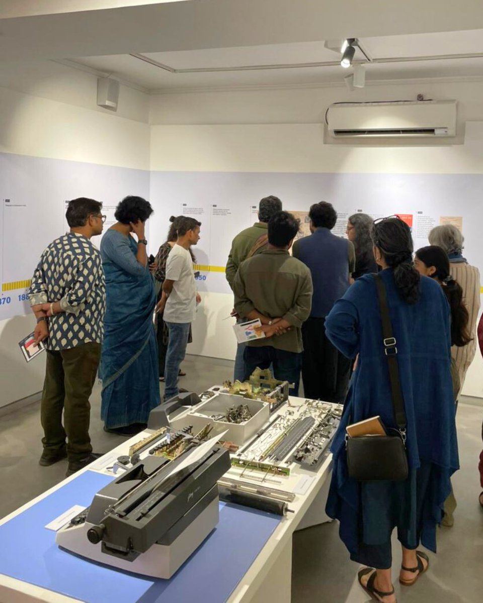 GodrejArchives's tweet photo. The exhibition is on view at
📍Arthshila Shantiniketan
⏰ 11 am - 7 pm
🗓️ Tue - Sun
Plan your visit now!
#KeysToThePast #TypewriterInIndia #GodrejArchives #ArthshilaSantiniketan #ExhibitionOpening #DesignHistory #MaterialMemory #ArchivalStories #ExhibitionDesign https://t.co/MgtID6CfmP