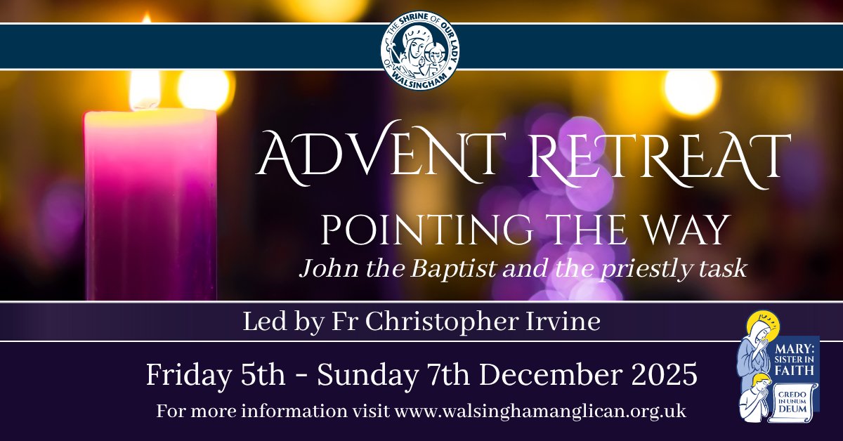 Book now for the Advent Retreat
Pointing the Way: John the Baptist and the priestly task.
Led by Fr Christopher Irvine
The Retreat this year will focus on three works of art featuring John the Baptist.
For further details and booking information please visit