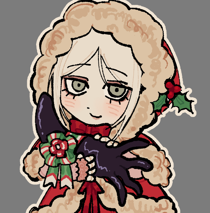 Christmas dolly keychain soon... after the heart ones are sent out