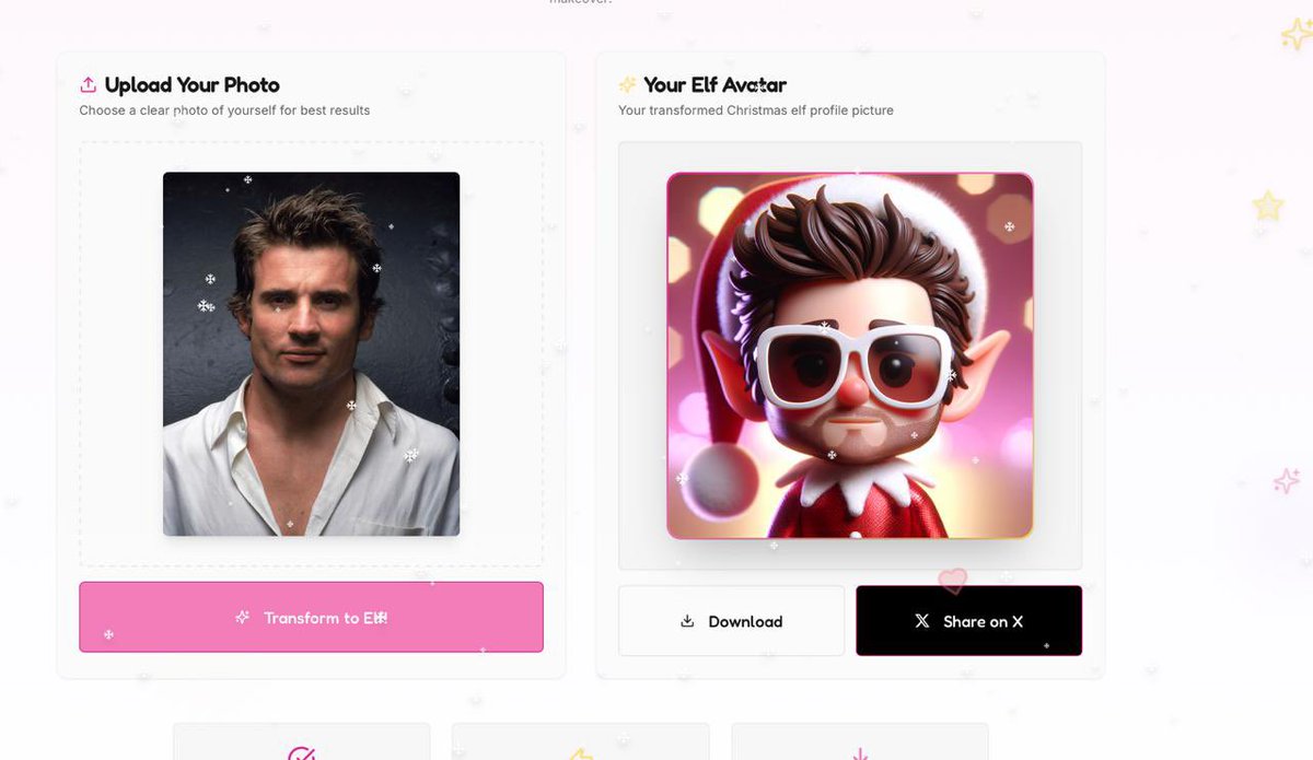 elfonshelfmeme's tweet image. Our new website is officially LIVE.

Turn your picture into a full-on ELF, instantly.

Yes, really. Elf yourself. Elf your friends. Everyone can be an Elf.

Enter the Elf family with us:

elfonshelfmeme.com