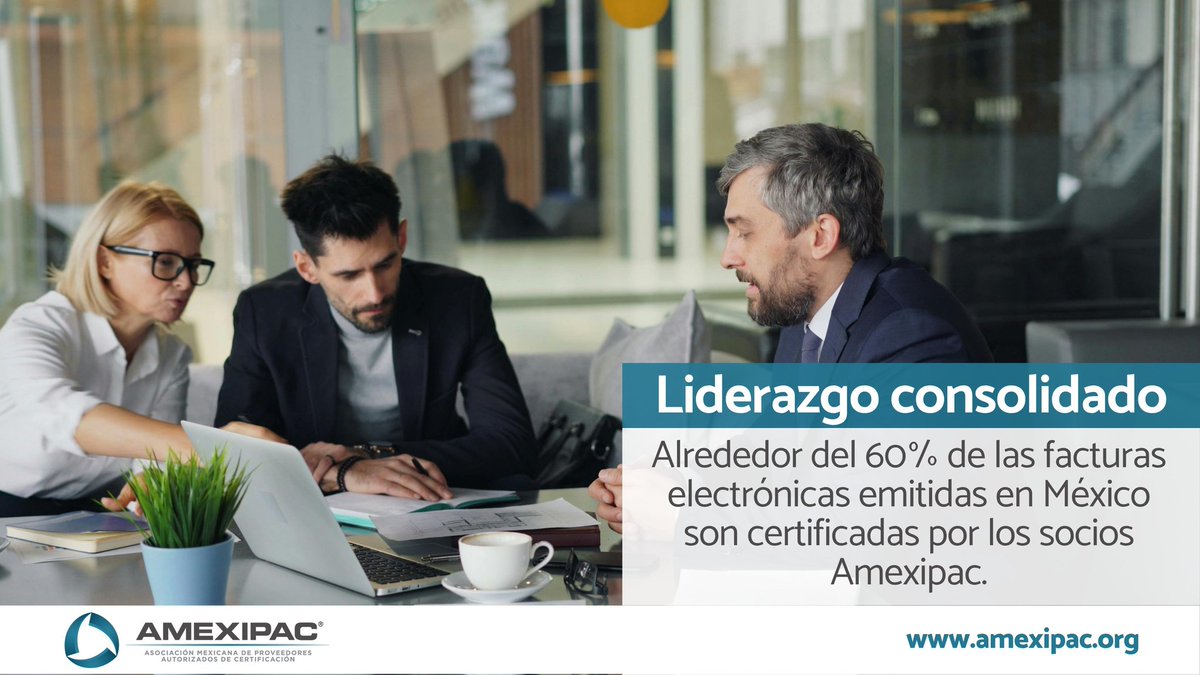 AMEXIPAC's tweet photo. Los socios Amexipac certifican alrededor del 60% de las facturas electrónicas del país. Un liderazgo que se traduce en confianza y cumplimiento.
Fuente @SATMX 2025: https://t.co/RgiwwTuswR
#Amexipac #FacturaElectrónica #InnovaciónFiscal #CFDI https://t.co/rtcAZ4bPjd