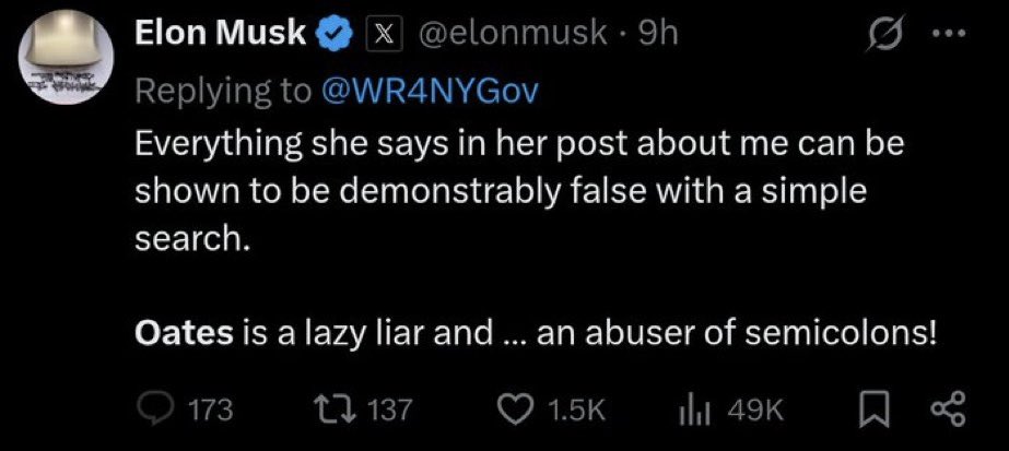 He 100% googled “Joyce carol Oates criticism” lol