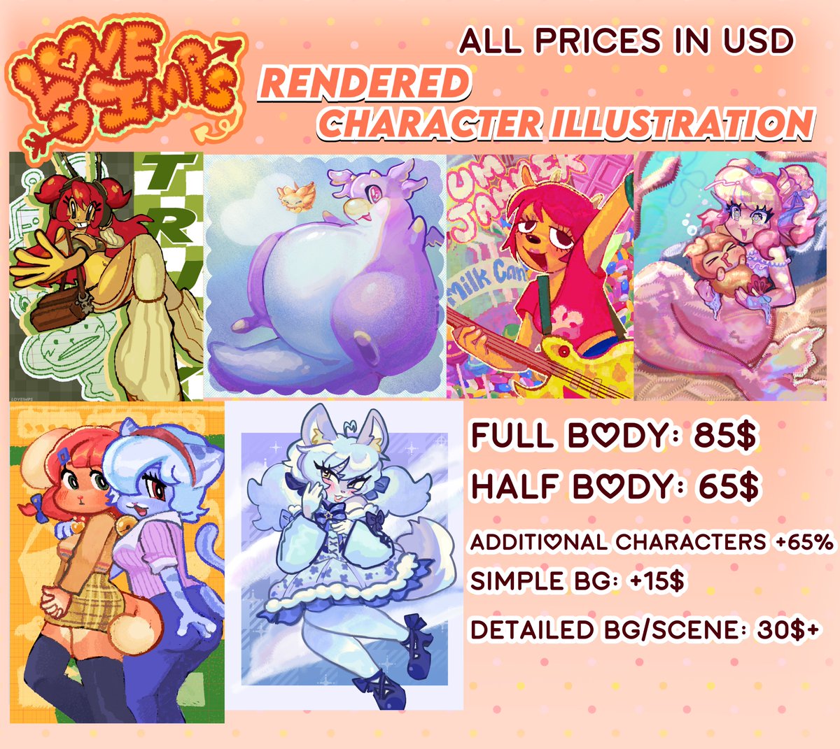 evan impus 🍡 C0mmissions OPEN tweet media