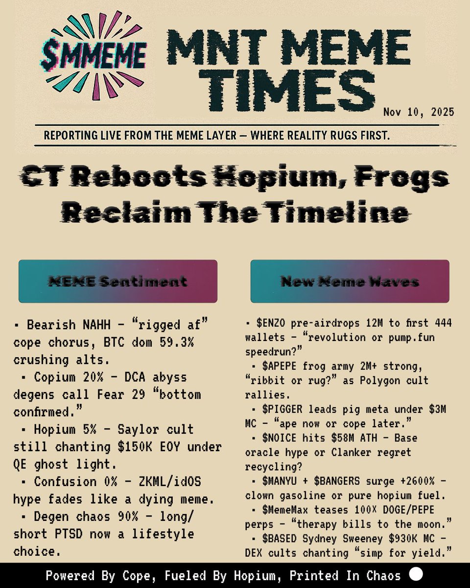 Mantle Meme HQ | $MMEME tweet media