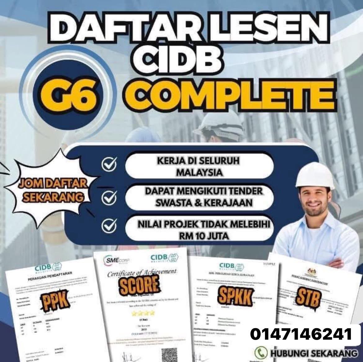 𝐈𝐍𝐆𝐈𝐍 𝐌𝐄𝐍𝐉𝐀𝐋𝐀𝐍𝐊𝐀𝐍 𝐏𝐑𝐎𝐉𝐄𝐊 𝐏𝐄𝐌𝐁𝐈𝐍𝐀𝐀𝐍 𝐁𝐄𝐑𝐍𝐈𝐋𝐀𝐈 𝟏𝟎 𝐉𝐔𝐓𝐀❓𝗗𝗔𝗙𝗧𝗔𝗥 𝗟𝗘𝗦𝗘𝗡 𝗖𝗜𝗗𝗕 𝗚𝟲 𝗖𝗢𝗠𝗣𝗟𝗘𝗧𝗘 ‼️

Anda nak daftar tapi taktahu bagaimana😱
 Sini jalan penyelasaiannya👇🏻
📲 0147146241

#daftarg6complete