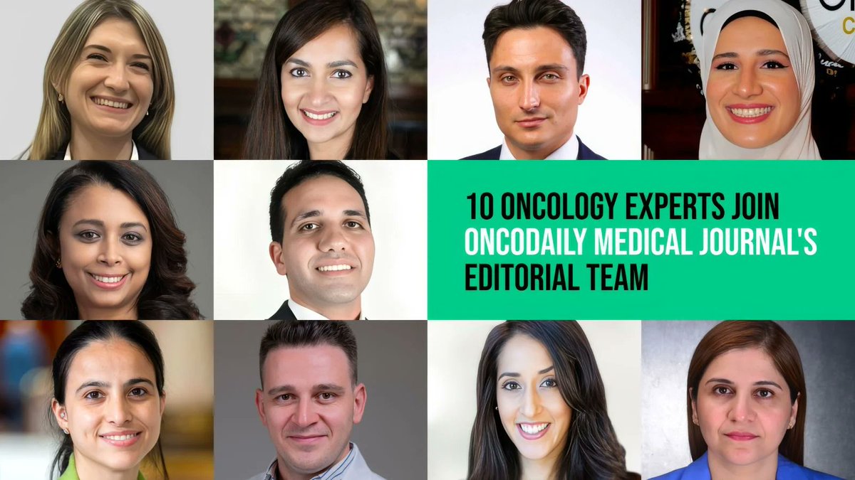 oncodaily's tweet photo. 10 Oncology Experts Join OncoDaily Medical Journal’s Editorial Team

@myelomadoctor @mahua_deyMD 

https://t.co/cmw11Aw8YO

#OncoDaily #Oncology #Cancer #Health #Medicine #OncoDailyMedicalJournal https://t.co/IOKMBprrWP