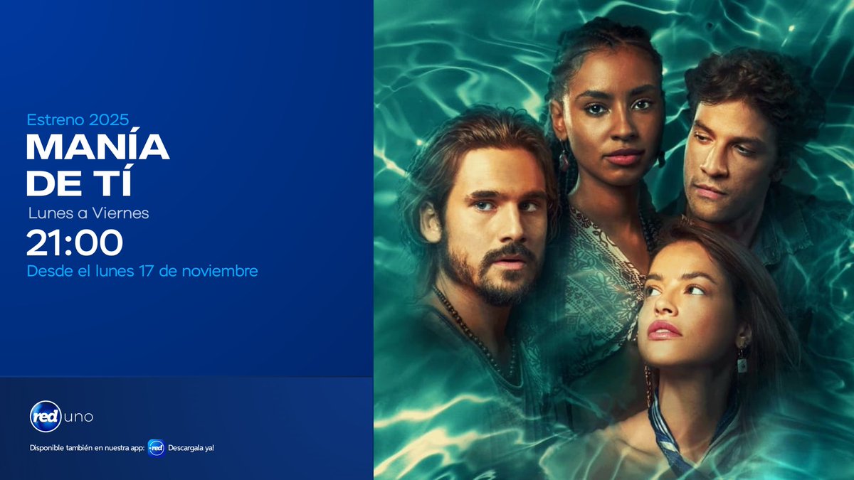 redtv1uy's tweet image. Uhistoria impactante, llena de ambición, poder y deseo. Con el sello de calidad de las megaproducciones de Globo.

Manía de Tí
Desde el lunes 17 de noviembre 
21:00hs.
Por @redtv1uy y #RedPlus