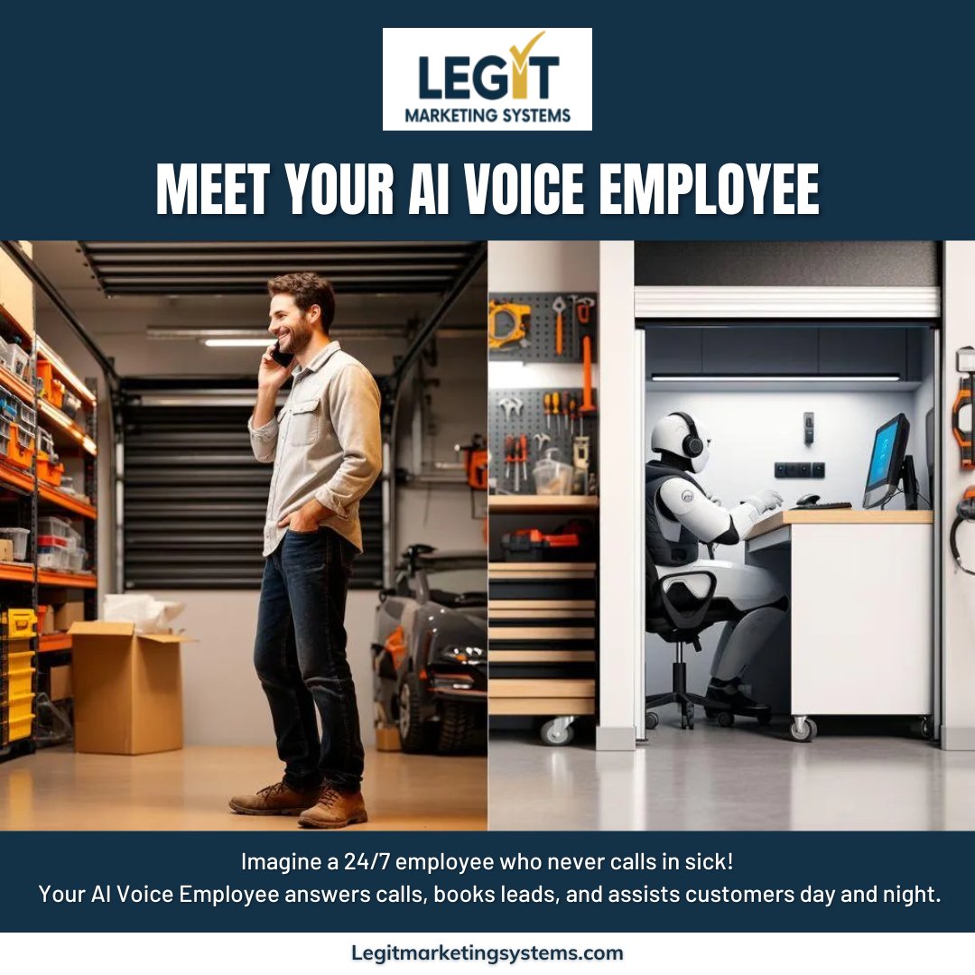 LegitMSystems's tweet image. ✅ Speaks naturally
✅ Handles multiple calls at once
✅ Saves hours (and payroll!)

Hire your smartest employee yet 👇

🔗 legitmarketingsystems.com/ai-voice-emplo…

#AIEmployee #AutomationTools #AIVoice