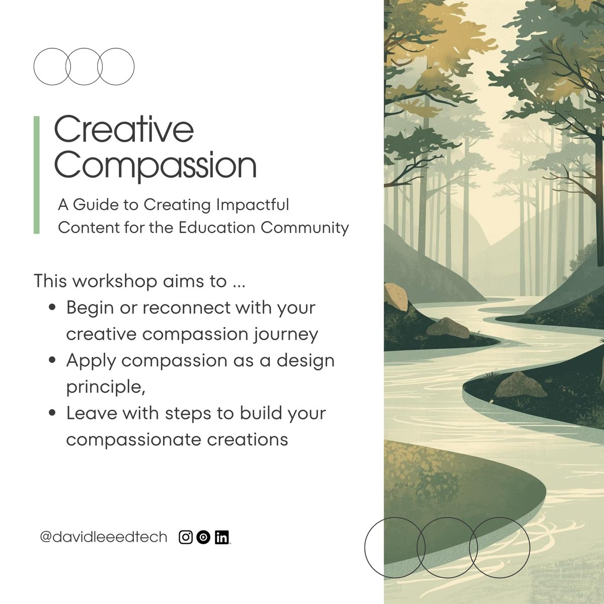 davidleeedtech's tweet image. Led my first ever workshop on Creative Compassion, was so nervous! Wasn&apos;t sure if the idea—using our innate creative drive to create, driven by compassion—would land.
But hearing teachers are ready to start their own Creative Compassion journey made the effort truly worth it.