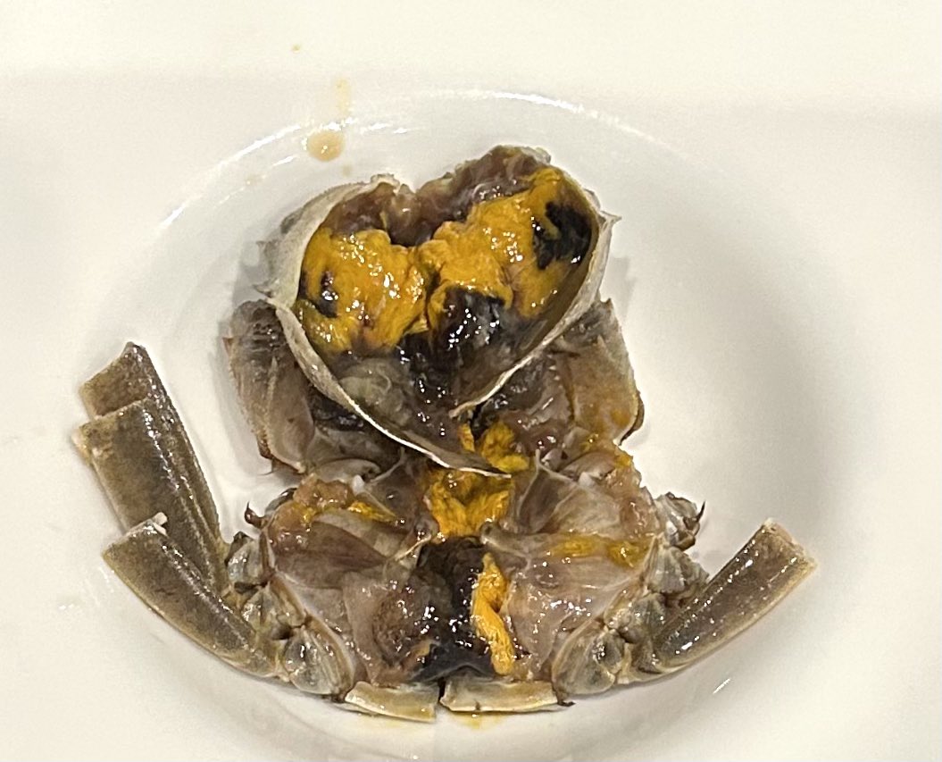 aichu5087's tweet image. 11/8午後。川崎の有名店、松の樹さんで担々麺と上海蟹の紹興酒漬けを頂く😊

#四川料理松の樹　#松の樹　#担々麺　#上海蟹