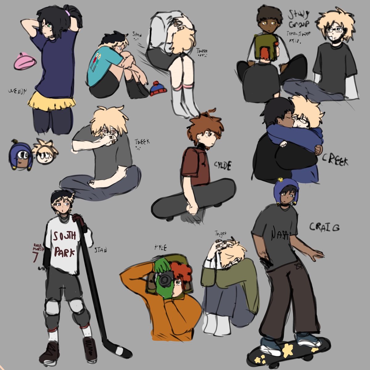 olitskyswag's tweet image. ive been dead for a while haven’t i #spart #sptweek #spoc #oc #doodles #art #spclyde #spcraig #spkyle #spstan #spcreek #spwendy