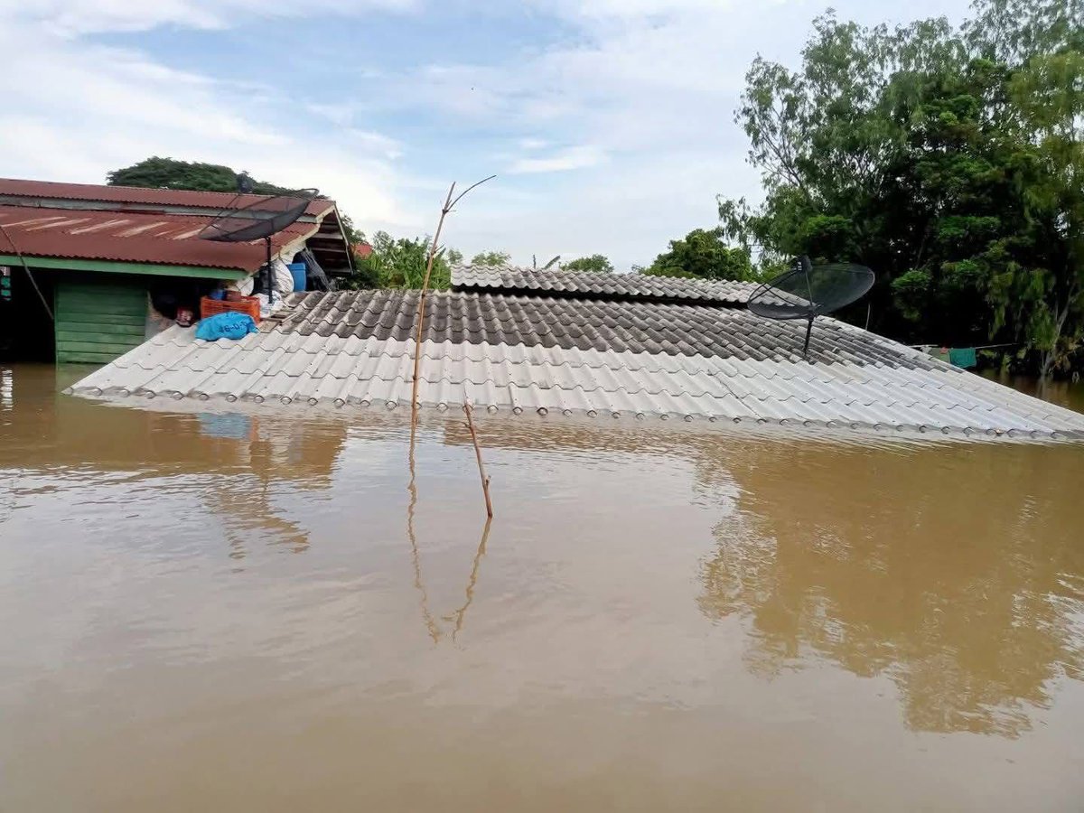 พายุก็สลายแล้ว ฝนก็น้อย น้ำทะเลก็หนุนอยู่ กรมชลยังเร่งระบายเยอะอีก ซ้ำเติมประชาชนไหมเนี่ย?? 

#เขื่อนเจ้าพระยา ระบาย 2,900  ชัยนาท อ่วมหนัก น้ำท่วมสูงเพิ่มอีก 30 ซม. หลายพันครอบครัวอาศัยริมถนน คาดระดับน้ำอาจเพิ่มขึ้นอีก 

#นนทบุรี #น้ำท่วม #ปทุมธานี 
#น้ำท่วม68  #กรมชลประทาน