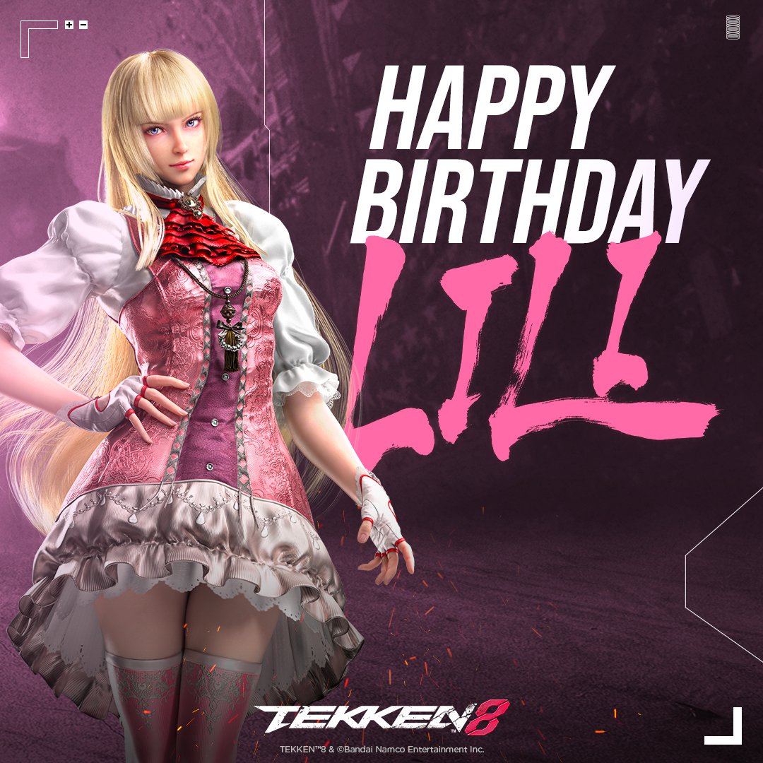 JLS0812's tweet photo. Happy birthday to me and Lili！ #TEKKEN8 #TekkenLili https://t.co/1keSfSWv12
