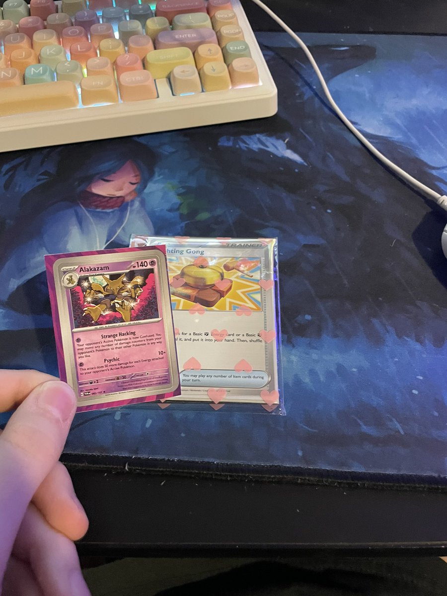 This seller on tcg player sent a small alakazam sticker with my order and tbh, it’s the most amazing thing I’ve ever seen.