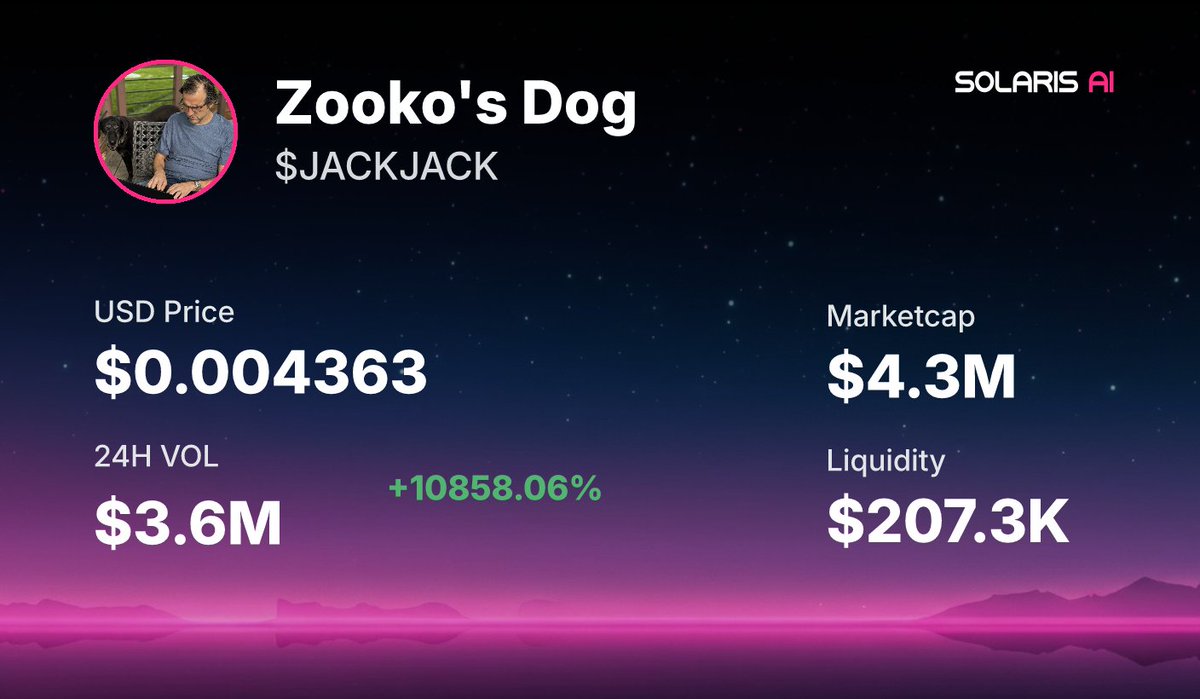 A $kled whale just bought 100.00 SOL ($12.95K) of $JACKJACK at $4.3M MC 🐋