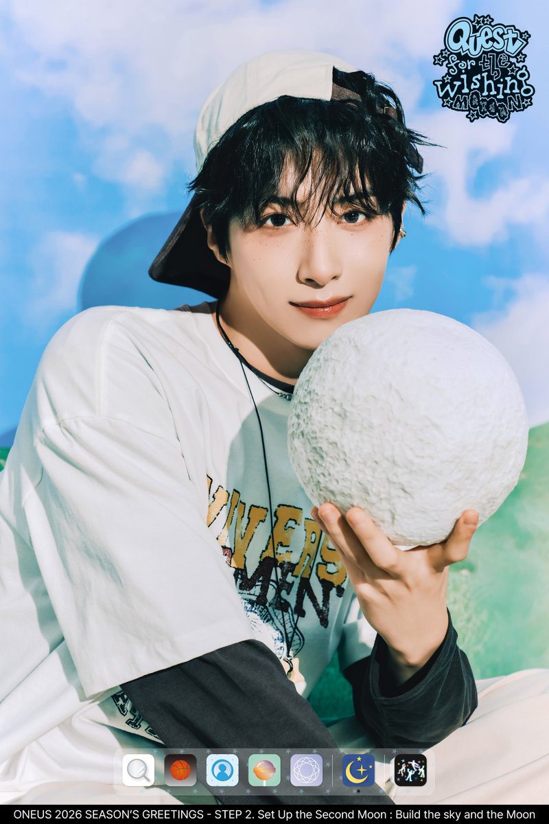 [#원어스]

원어스(ONEUS)
2026 SEASON’S GREETINGS 
[Quest for the Wishing Moon] 

☁️ SOLO CONCEPT PHOTO #2 ☁️

👀 HWAN WOONG 👀
👀 XION 👀

#ONEUS #2026시즌그리팅
#2026SeasonsGreetings
#환웅 #HWANWOONG
#시온 #XION 
#Quest_for_the_Wishing_Moon
