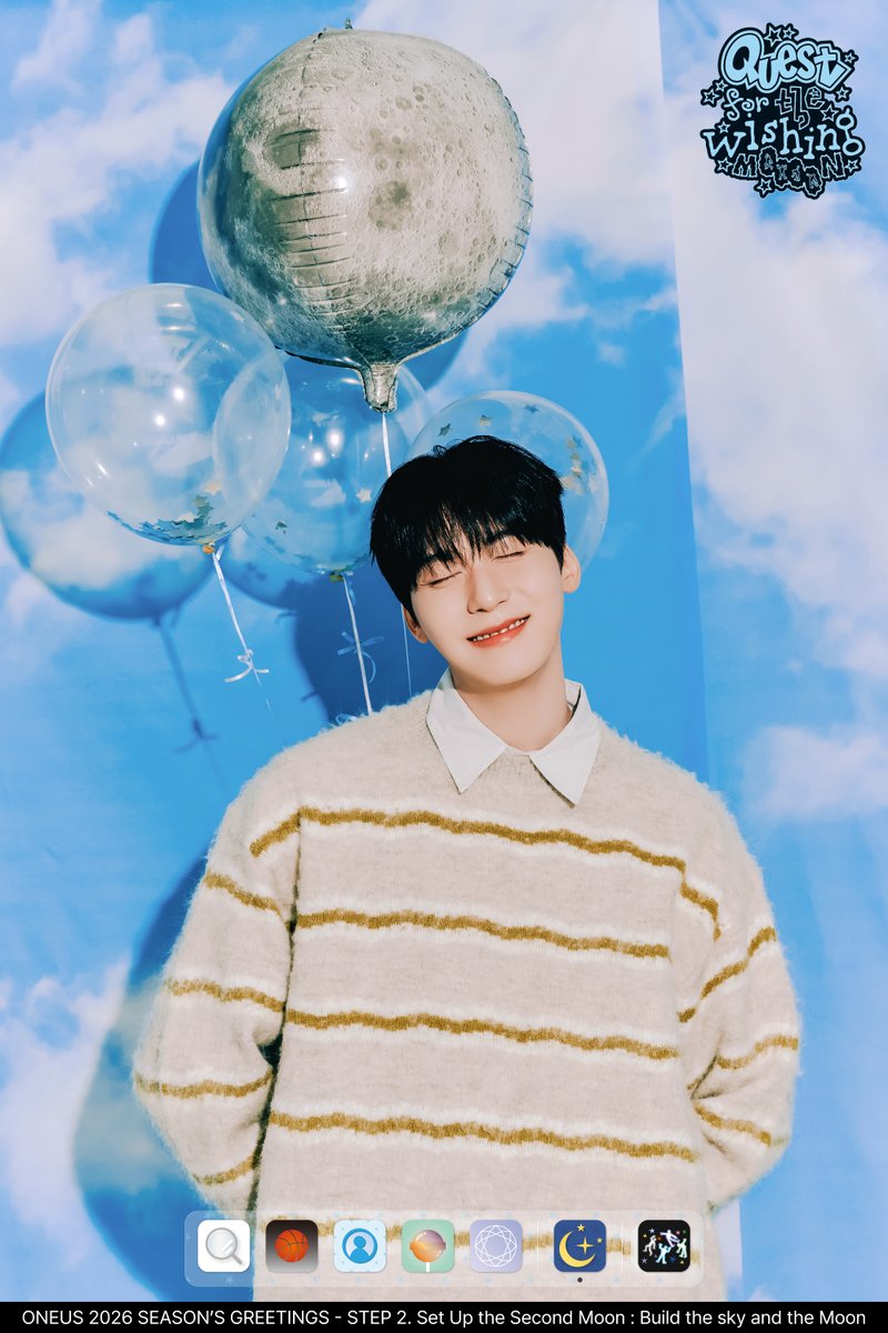 [#원어스]

원어스(ONEUS)
2026 SEASON’S GREETINGS 
[Quest for the Wishing Moon] 

☁️ SOLO CONCEPT PHOTO #2 ☁️

👀 LEE DO 👀
👀 KEON HEE 👀

#ONEUS #2026시즌그리팅
#2026SeasonsGreetings
#이도 #LEEDO
#건희 #KEONHEE 
#Quest_for_the_Wishing_Moon