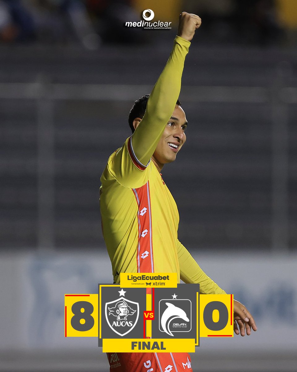 Aucas45's tweet image. ⚽️ Fin del encuentro ⚽️ 

🏆 #LigaEcuabet 

🟡🔴