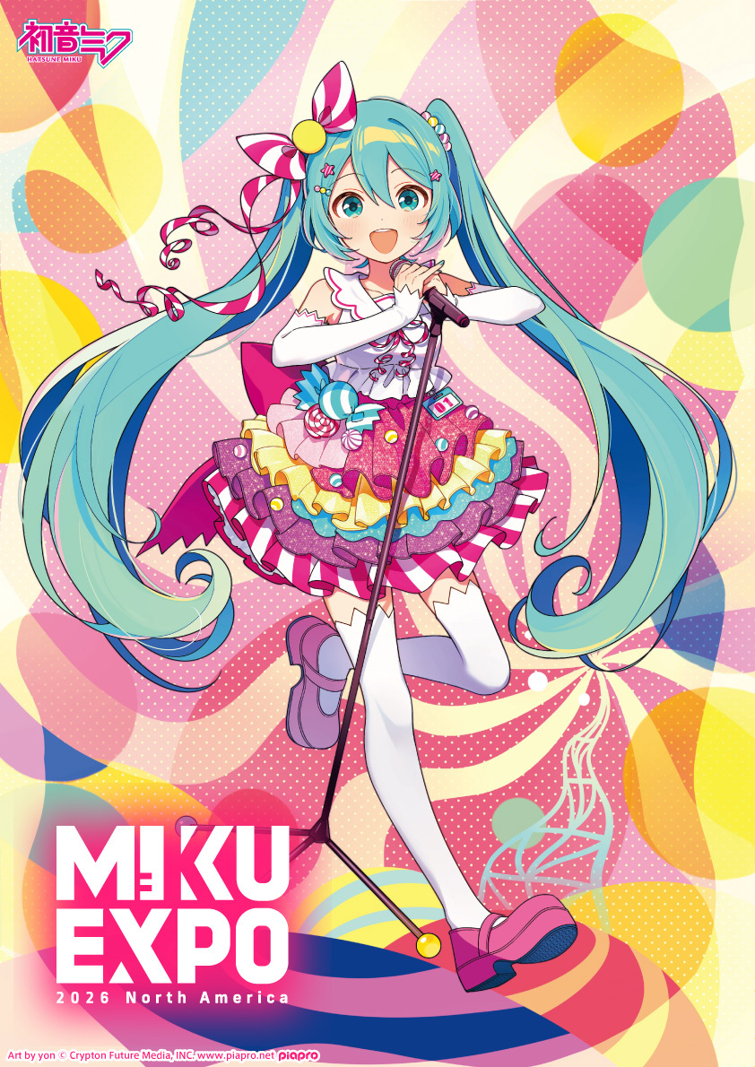 🌐Upcoming Tours🌐 【#MIKUEXPO2025 ASIA】 □Main visual: RITAO