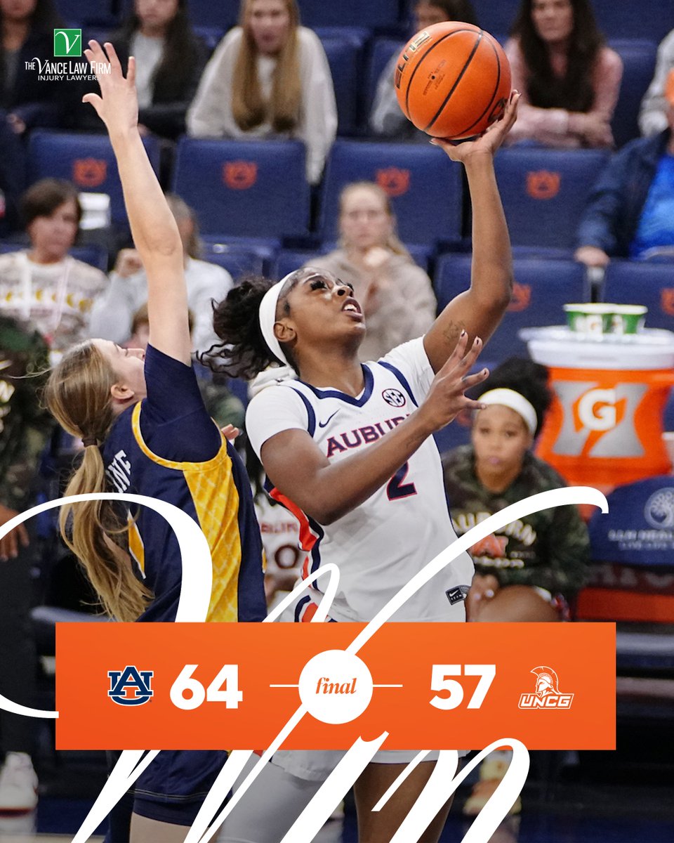 TIGERS WIN!

Auburn hangs on in the 4th quarter to improve to 3-0!

#WarEagle
