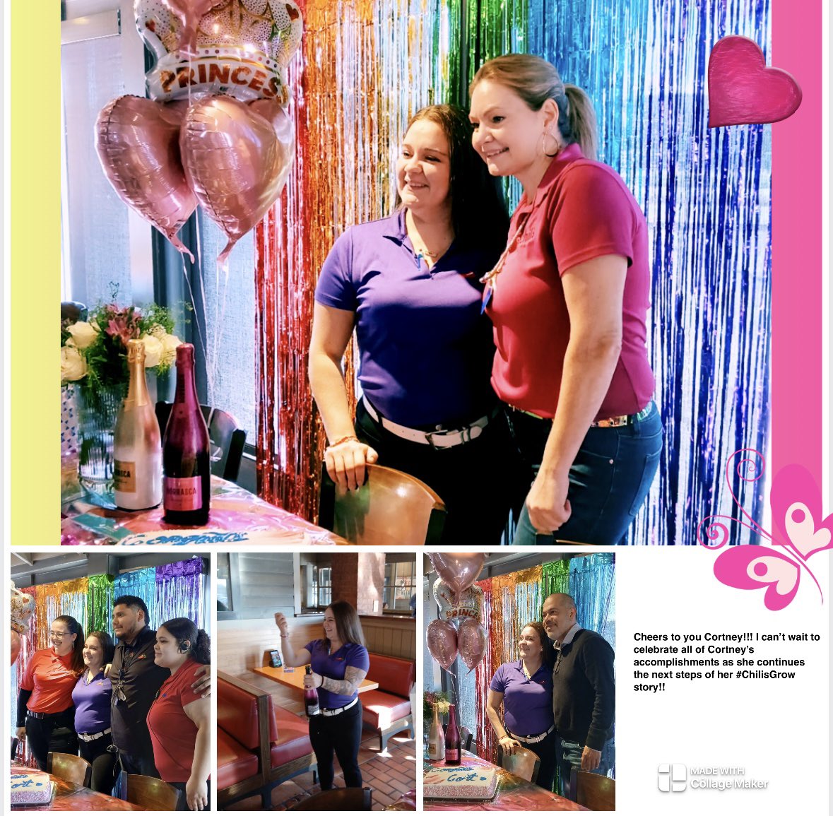Cortney40833917's tweet photo. Ope… Did I mention my name 
Cortney D. General Manager  #1802chilis 🥹😍🤗🌶️🌶️🌶️🌶️🌶️
I truly would not be as successful as I am if I did not have my leaders &amp; cheerleaders guiding me through my journey of @Chilis  🥰😇🌶️ 🌶️🤗🤗 https://t.co/6WTt3sRHfM