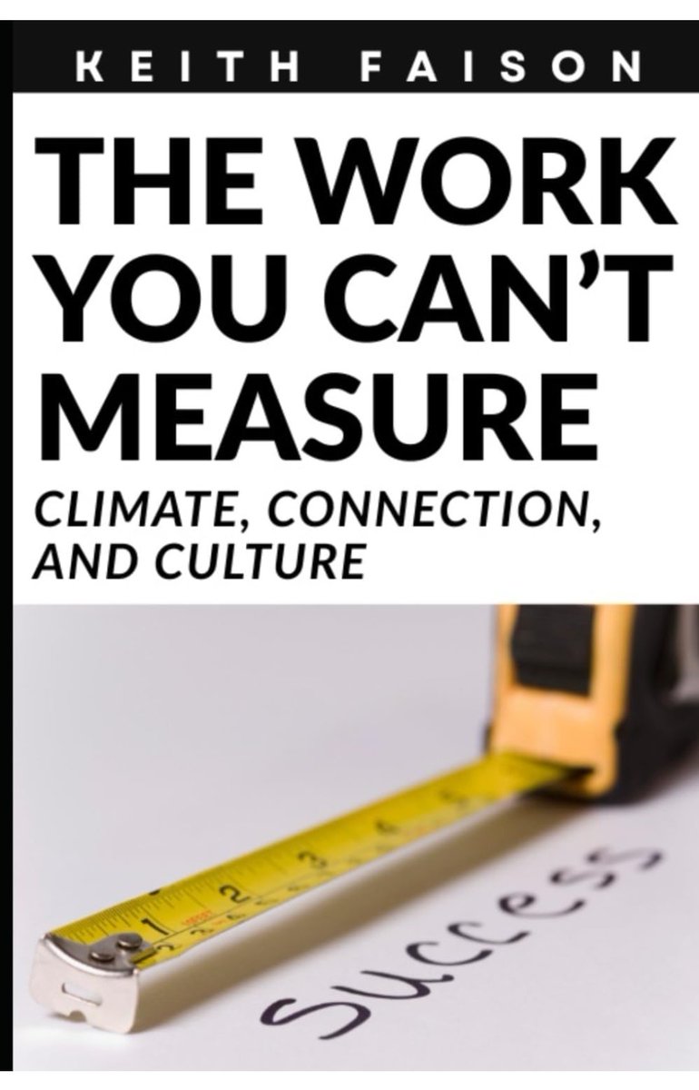 Our very own <a href="/ThePrincipalFai/">@PrincipalFaison</a>’s book has officially arrived — The Work You Can’t Measure. As my mentor, he doesn’t just talk about leadership, he models it every single day. I am so excited to get my copy! Don’t miss out — order yours today!