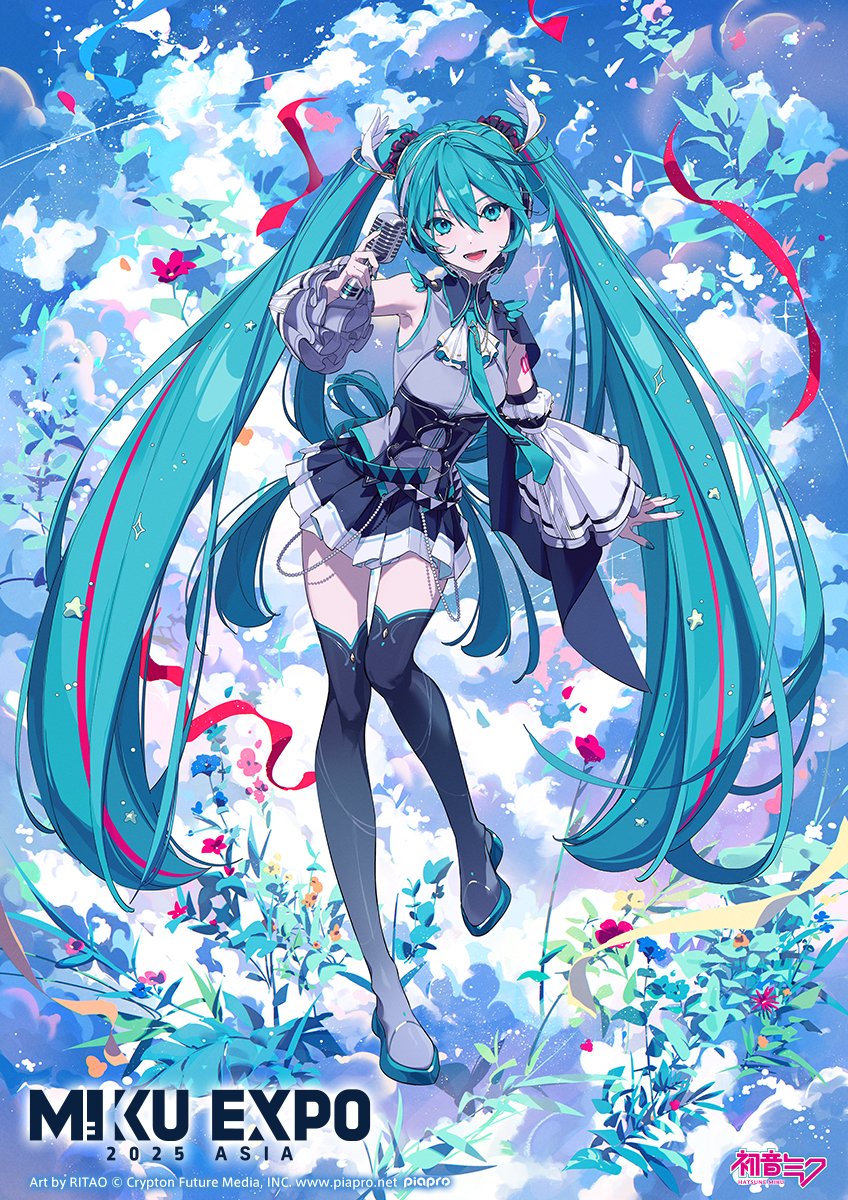 🌐Upcoming Tours🌐 【#MIKUEXPO2025 ASIA】 □Main visual: RITAO