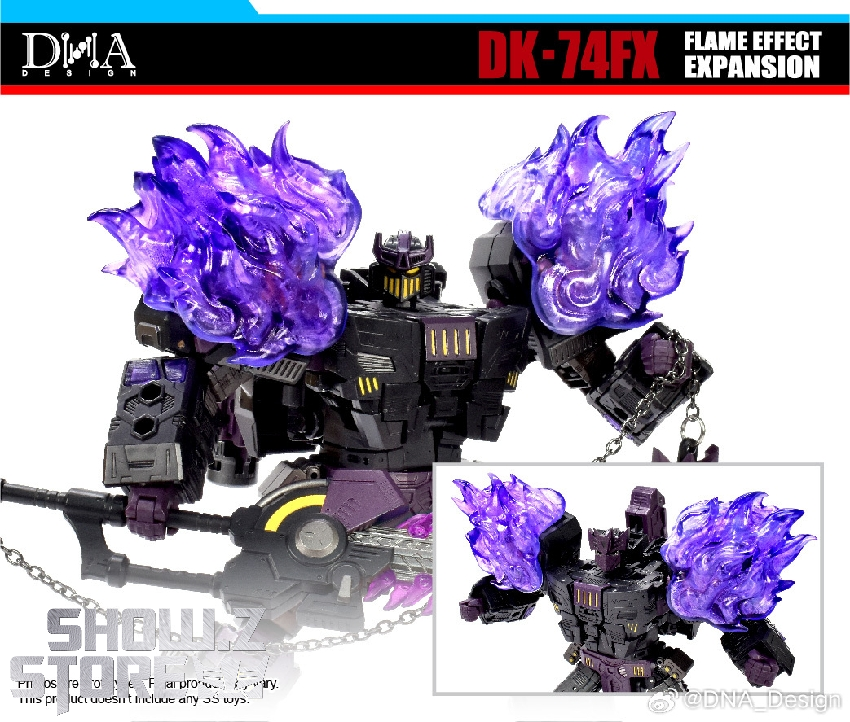 ShowZStore's tweet photo. [Pre-Order] DNA Design DK-74FX Purple Flame Effect Parts
Full Price Unknown
https://t.co/yk8btSRM9S

#DNADesign #DK74FX #PurpleFlame #G1 
#actionfigure #transformer #modelkit #showzstore #Showzdailyreport https://t.co/1uWNV65ckA