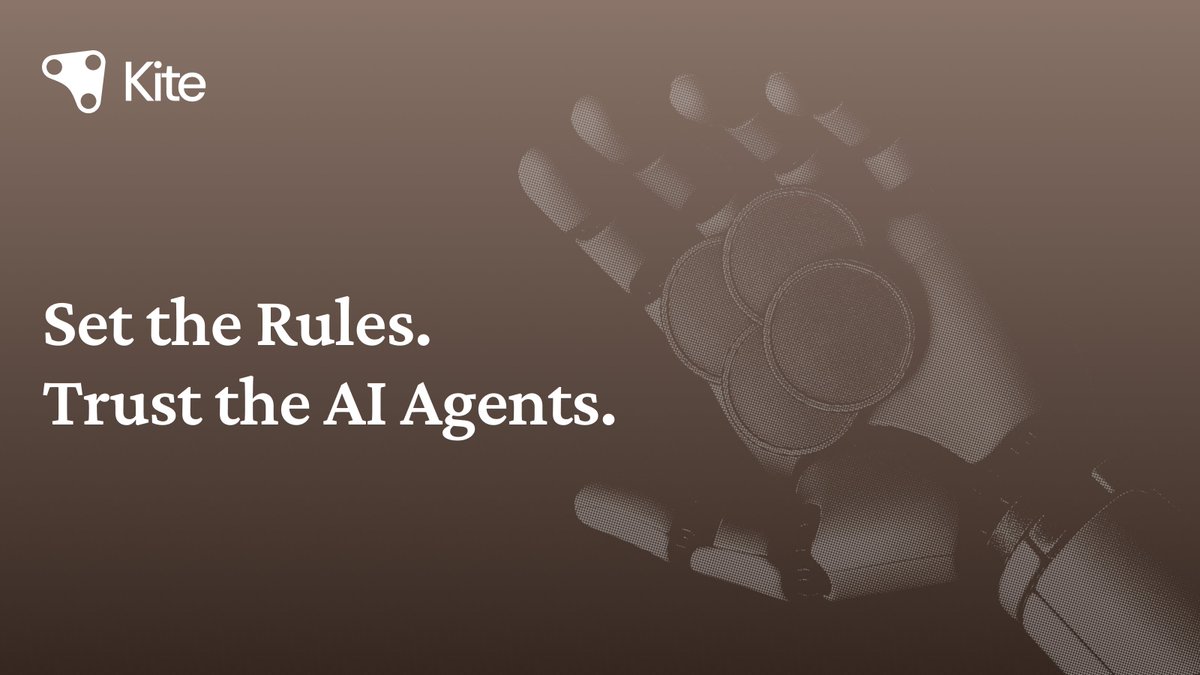 GoKiteAI's tweet photo. Giving AI agents access to money sounds terrifying?

Kite AI solves this with Agent Passports, giving each agent a unique cryptographic identity and programmable governance control.

You define the rules:
→ Spending limits
→ Approved counterparties
→ Approval required above $X
→ Block suspicious behavior automatically

Every action is logged onchain. If something breaks, you know exactly what happened and who’s responsible.

Your agent can transact autonomously, but only within the rules you define. 

No surprises. No runaway spending.