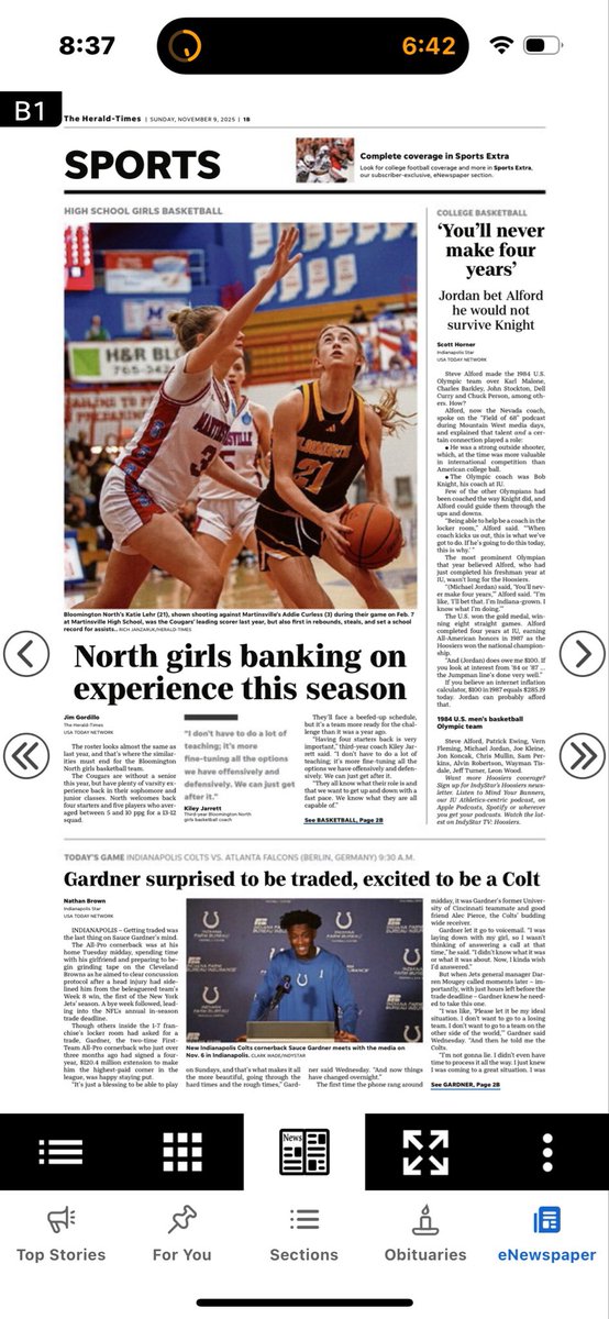 KateLehrSports's tweet photo. excited for this season @theheraldtimes getting the hype - always with strong local coverage. https://t.co/5hErZWLibg