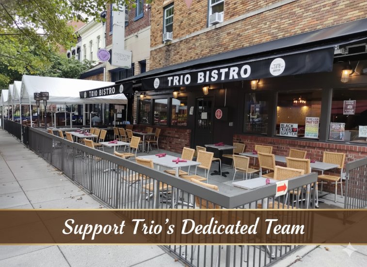 foxandhounddc's tweet photo. Support Trio’s Dedicated Team During This Transition

Dear cherished friends, neighbors, and longtime patrons,

As many of you know, after 75 wonderful years serving the Dupont Circle community, Trio has closed its doors. https://t.co/TSX61IZKqJ