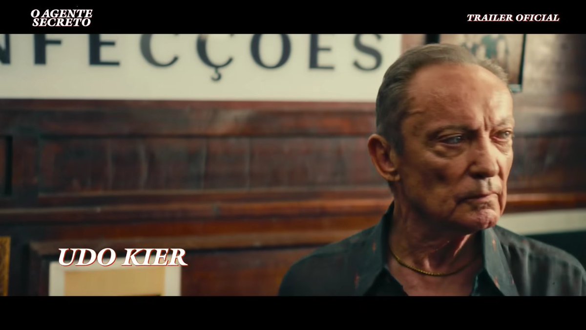 Que o personagem de Udo Kier em "O Agente Secreto" seja um easter egg do  próximo longa do Kleber sobre movimentações nazistas no Recife da década de  1930 🙏