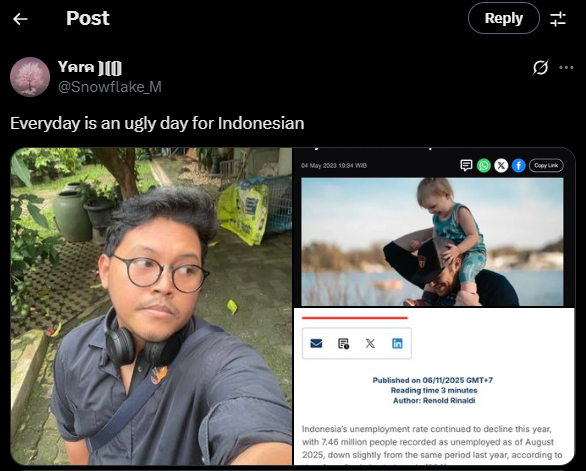 Ahyaroe's tweet photo. Dit @icykids.. Lo kan Sarjana Hukum ya dan lo emang basicnya terus menerus kerja di Lawfirm.. Jangan kasih maaf ya atas postingan dari si @Snowflake_M ini.. 

Minimal pakai ilmu hukum yang lo pelajarin selama ini agar dia masuk penjara karena sembarangan posting muka lo di X.. https://t.co/RiAoFG9qh4