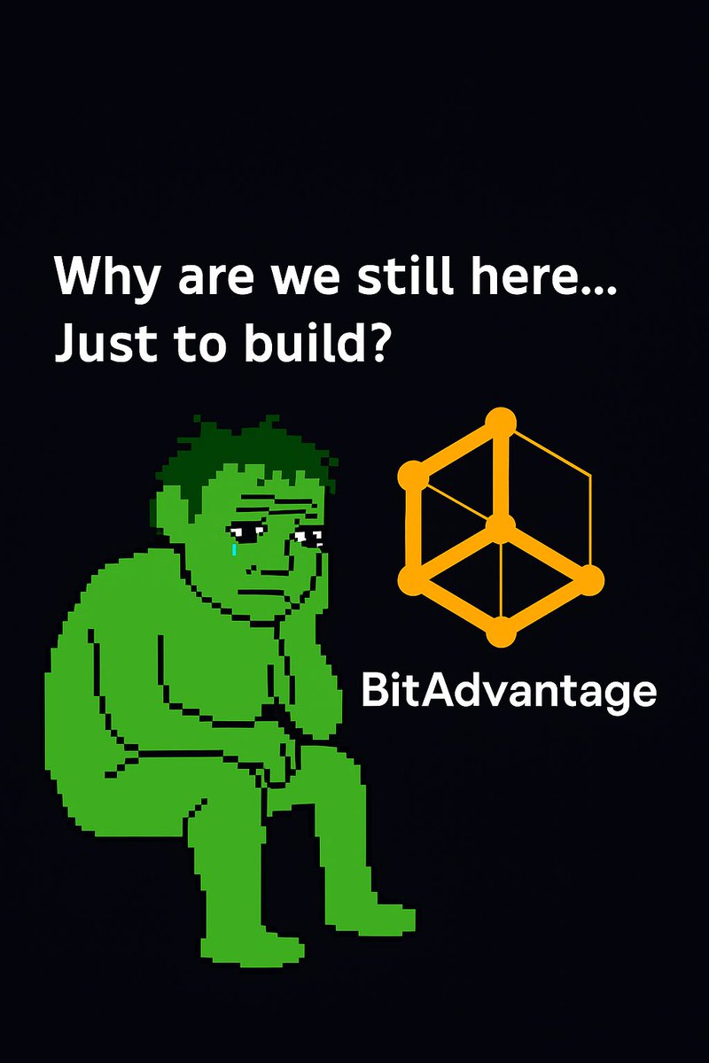 monetisaqsi's tweet image. Keep building. Keep advancing.
The advantage never fades @BitAdvantage

$BITA #build #deploy #BitAdvantage #web3