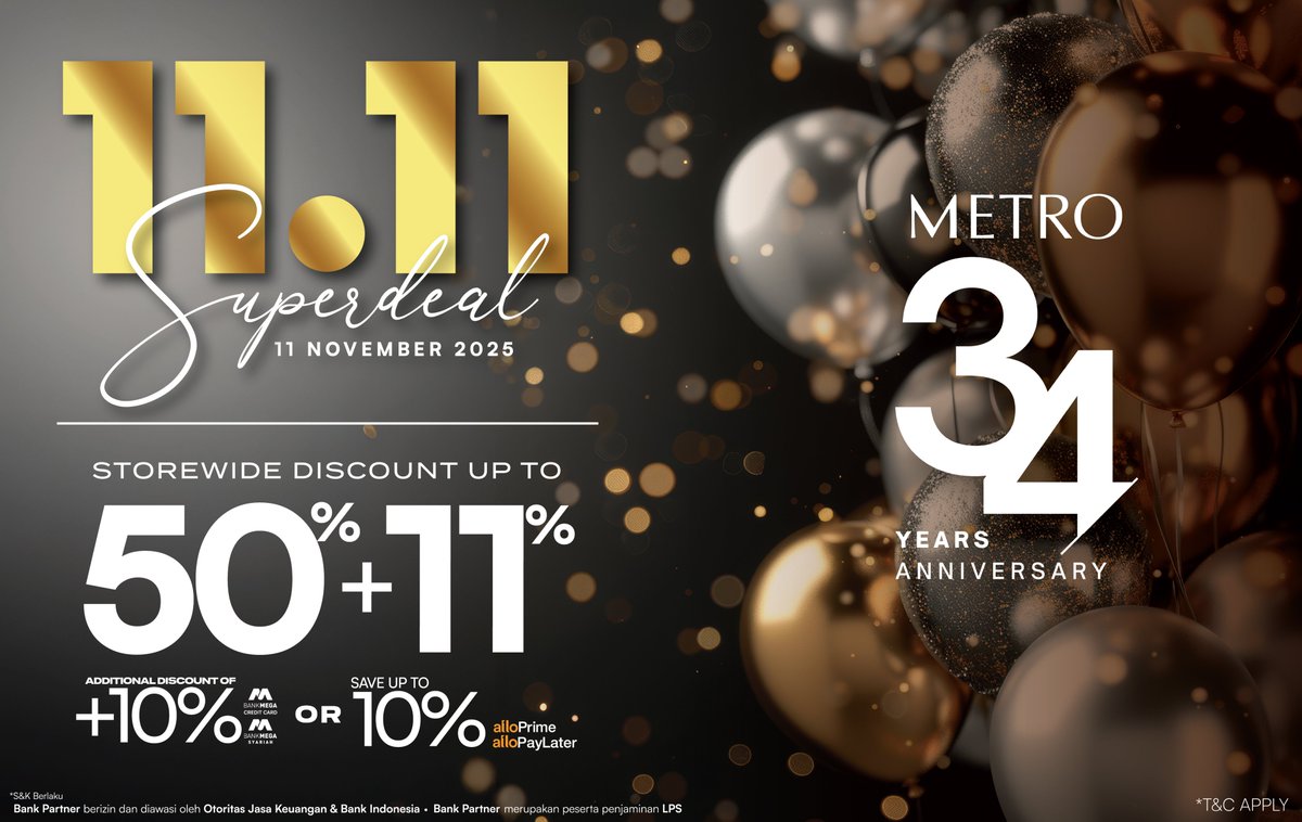 METRO Dept. Store tweet media